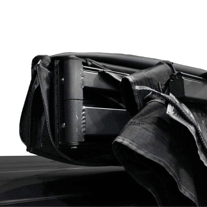 XD Nomadic 270 Degree Awning & Wall Kit Combo - Lights, Black Out, Black Body , Trim, and Travel Cover