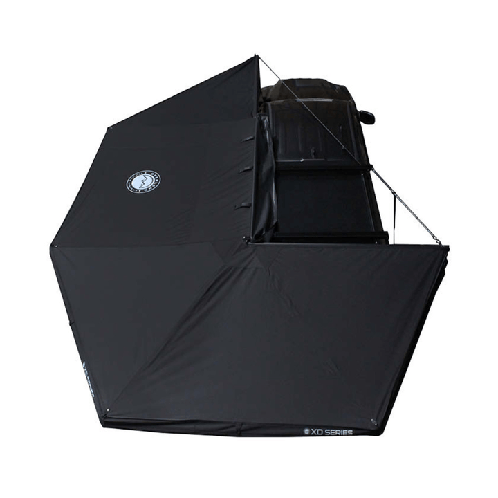 XD Nomadic 270 Degree Awning & Wall Kit Combo - Lights, Black Out, Black Body , Trim, and Travel Cover