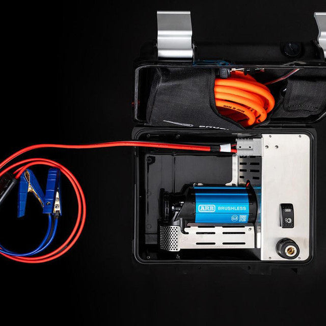 Brushless Single Motor Portable 12V Air Compressor