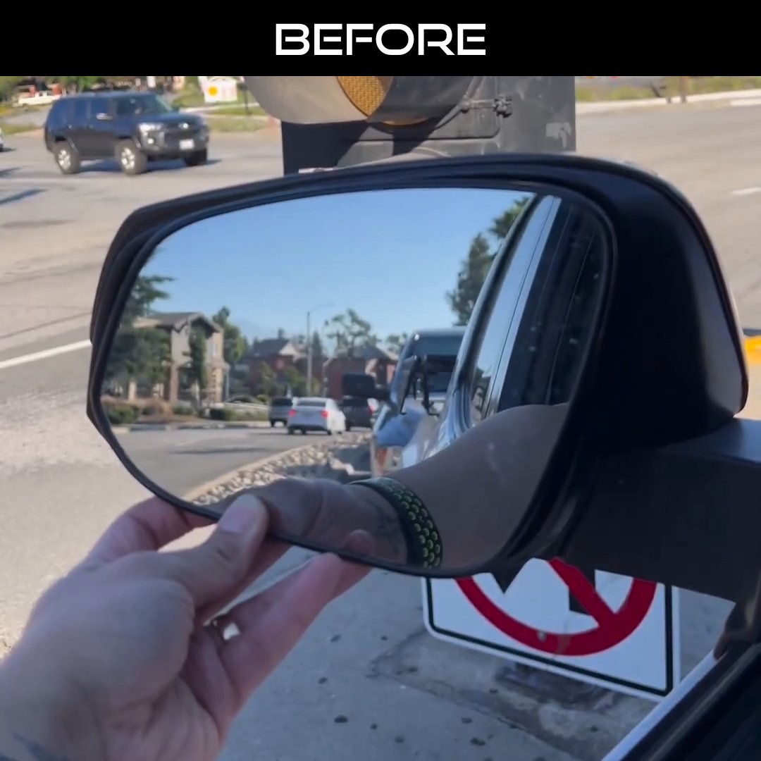 Upgraded Wide View Side Mirrors fits 2024+ Toyota Tacoma