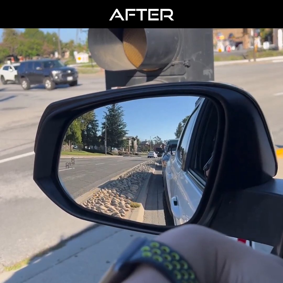 Upgraded Wide View Side Mirrors fits 2024+ Toyota Tacoma
