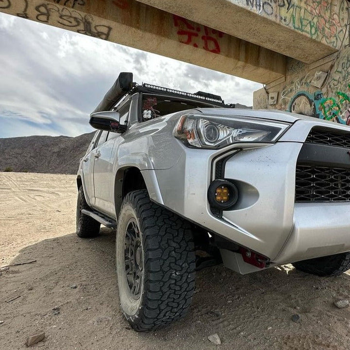 LED DRL Fog Light Fang Bezel Kit fits 2014-2024 Toyota 4Runner