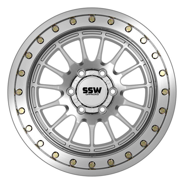 BEADLOCK DAKAR | MACHINED SILVER | 17X9.0 | -25