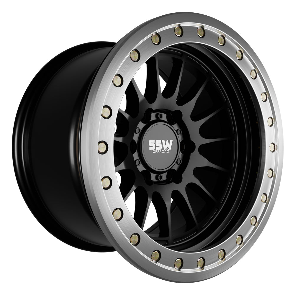 BEADLOCK DAKAR | MATTE BLACK | 17X9.0 | -25