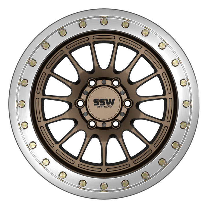 BEADLOCK DAKAR | MATTE BRONZE | 17X9.0 |-25