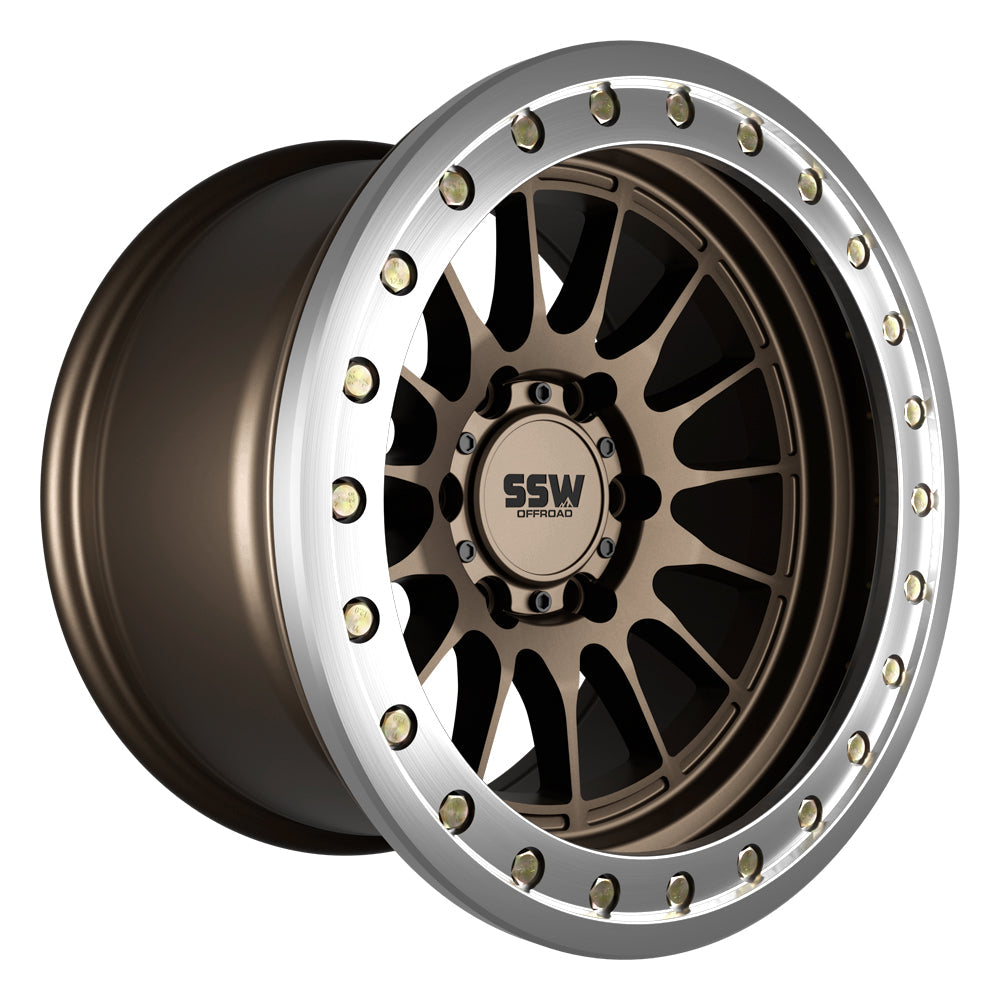 BEADLOCK DAKAR | MATTE BRONZE | 17X9.0 |-25