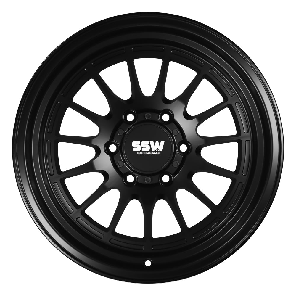 DAKAR | MATTE BLACK | 17X9.0 | -25