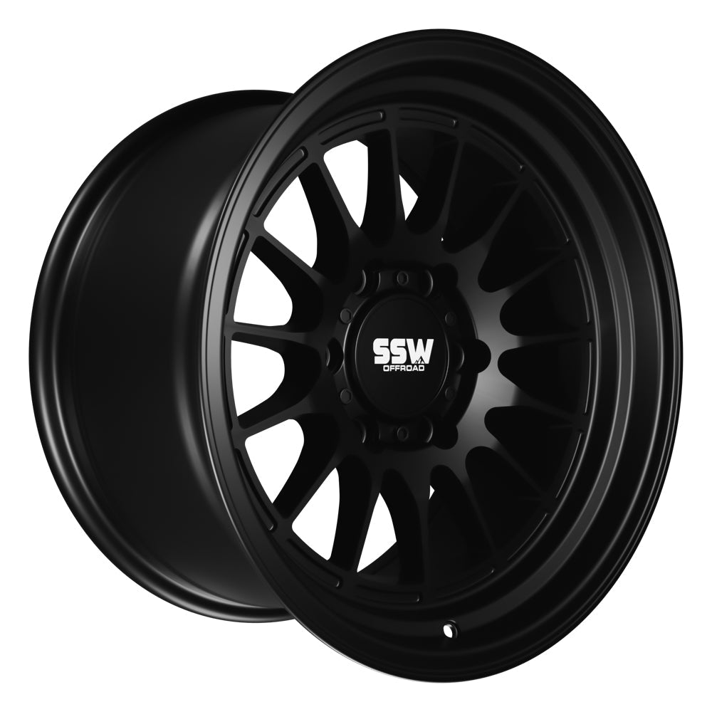 DAKAR | MATTE BLACK | 17X9.0 | -25