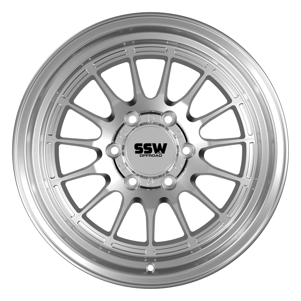 DAKAR | MACHINED SILVER | 17X9.0 | -25