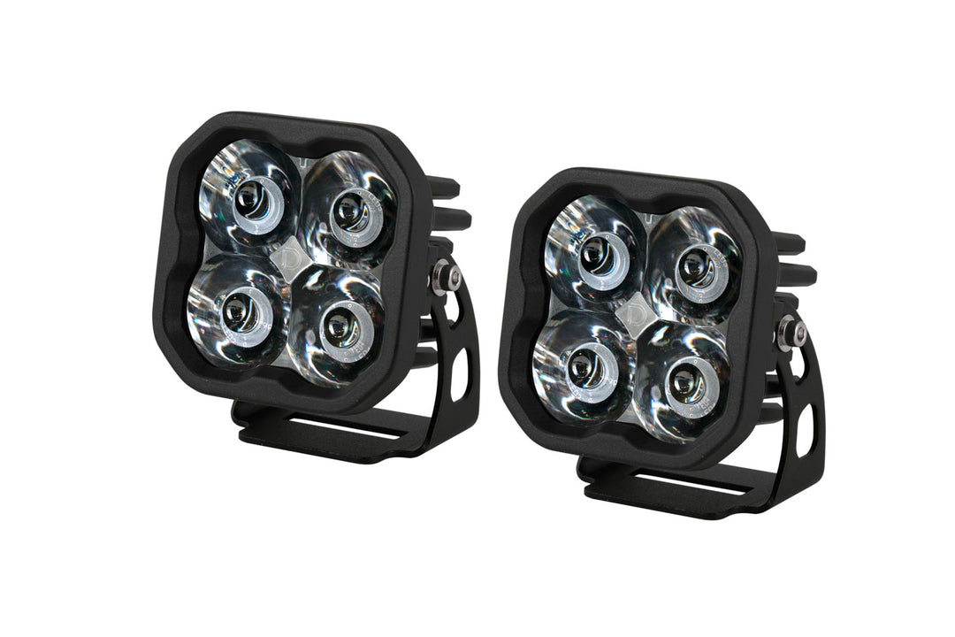 SS3 SAE/DOT White Sport LED Pods