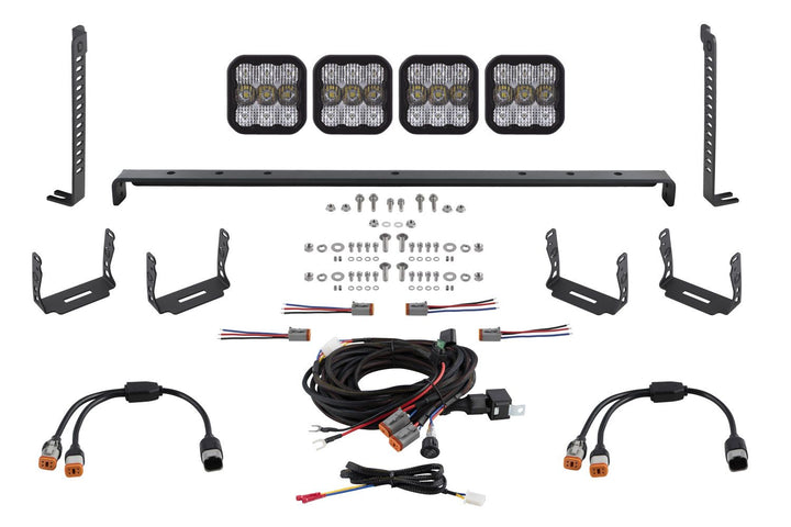 SS5 Stealth Grille LED Pod Kit for 2014-2024 Toyota 4Runner