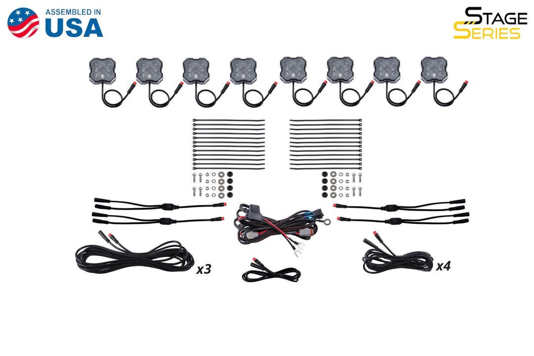 Stage Series LED Rock Light Kit Fits 2024+ Toyota Tacoma