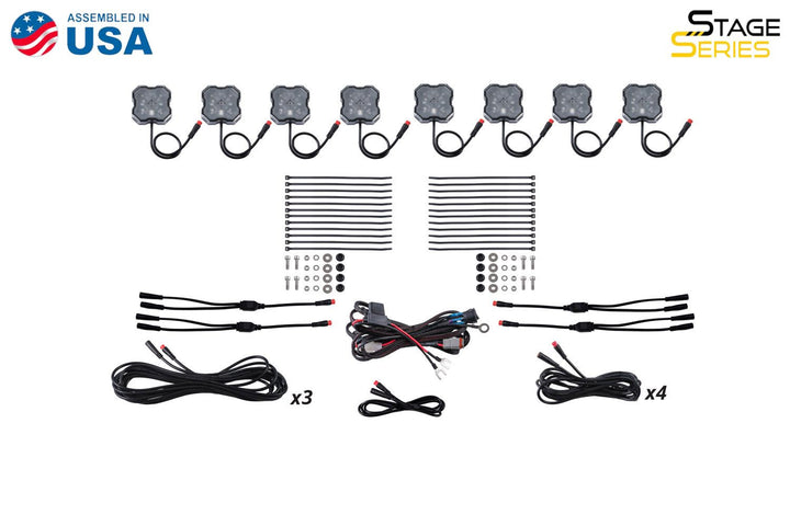 Stage Series LED Rock Light Kit Fits 2024+ Toyota Tacoma