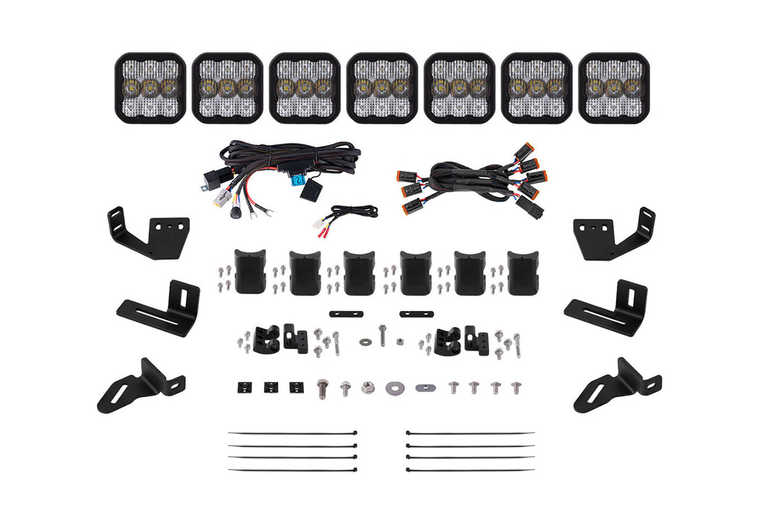 SS5 CrossLink Lightbar Kit for Prinsu/Sherpa Roof Racks