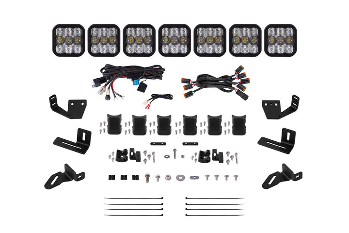 SS5 CrossLink Lightbar Kit for Prinsu/Sherpa Roof Racks