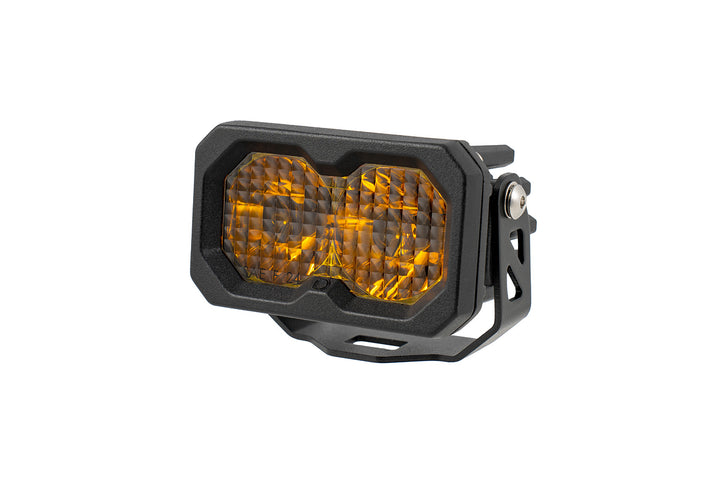 C2 2.0 SAE Yellow Sport LED Pods