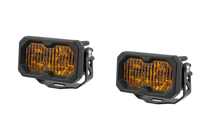 C2 2.0 SAE Yellow Sport LED Pods