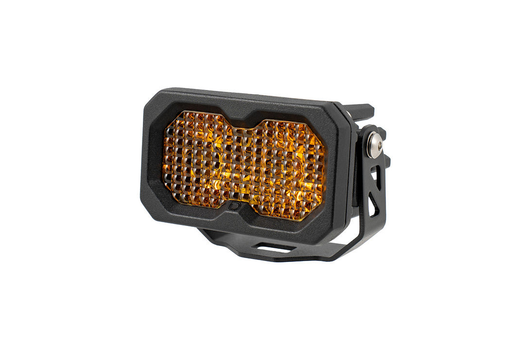 C2 2.0 SAE Yellow Sport LED Pods