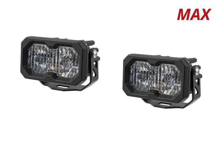 C2 2.0 SAE/DOT White Max LED Pods