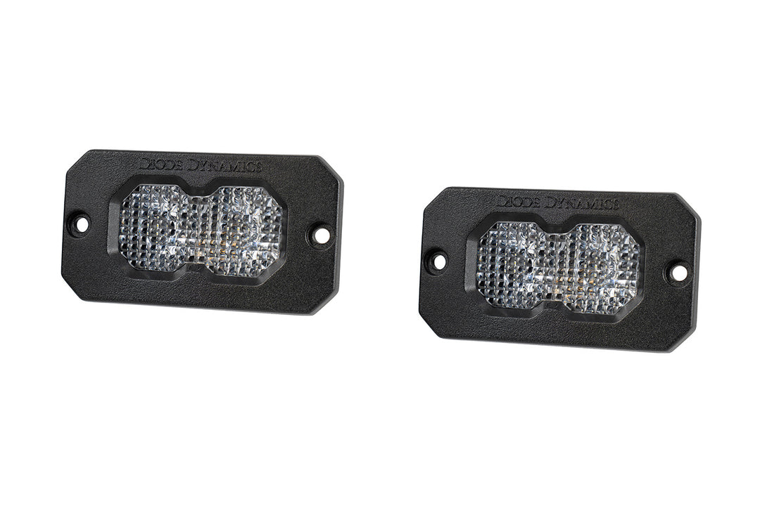 C2 2.0 White Pro Flush Mount LED Pods