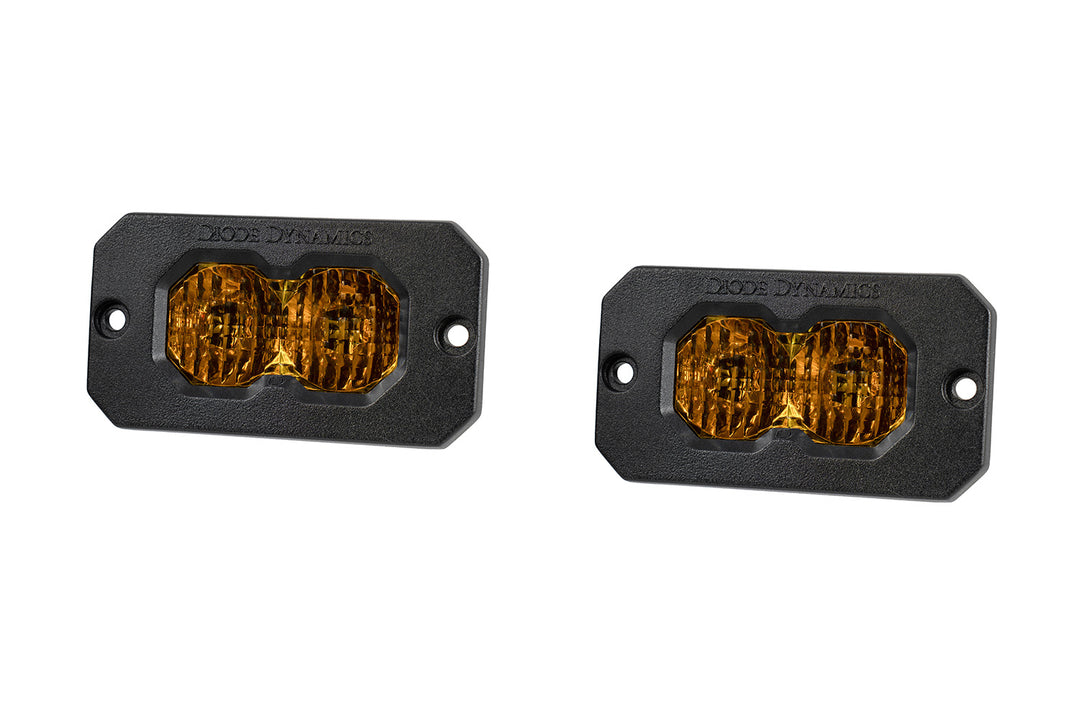 C2 2.0 Yellow Pro Flush Mount LED Pod