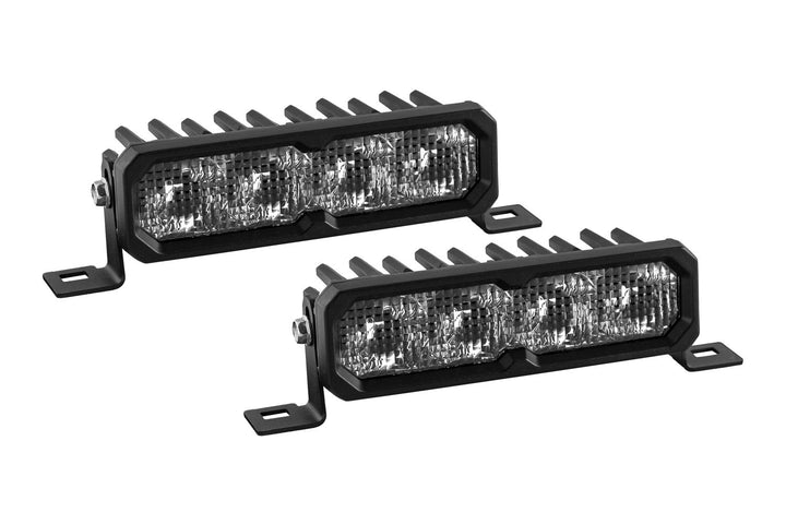 SS6 White LED Light Bar (pair)