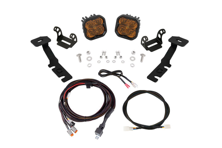 Stage Series Backlit Ditch Light Kit fits 2019-2025 Toyota RAV4