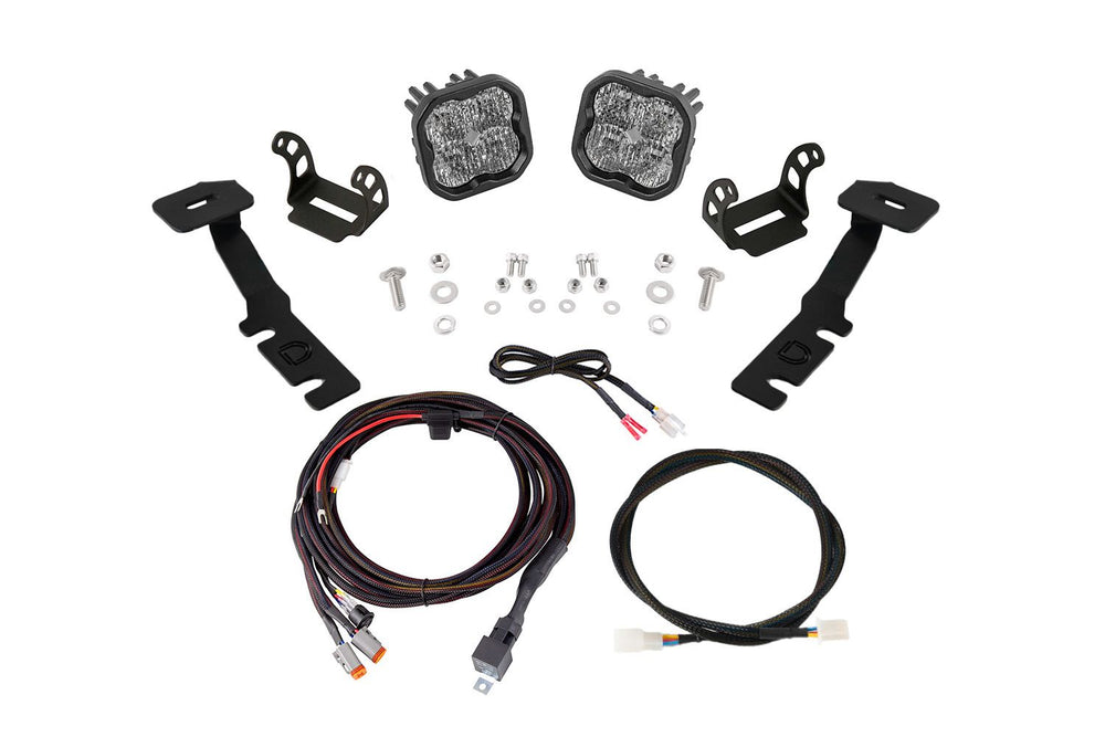 Stage Series Backlit Ditch Light Kit fits 2019-2025 Toyota RAV4