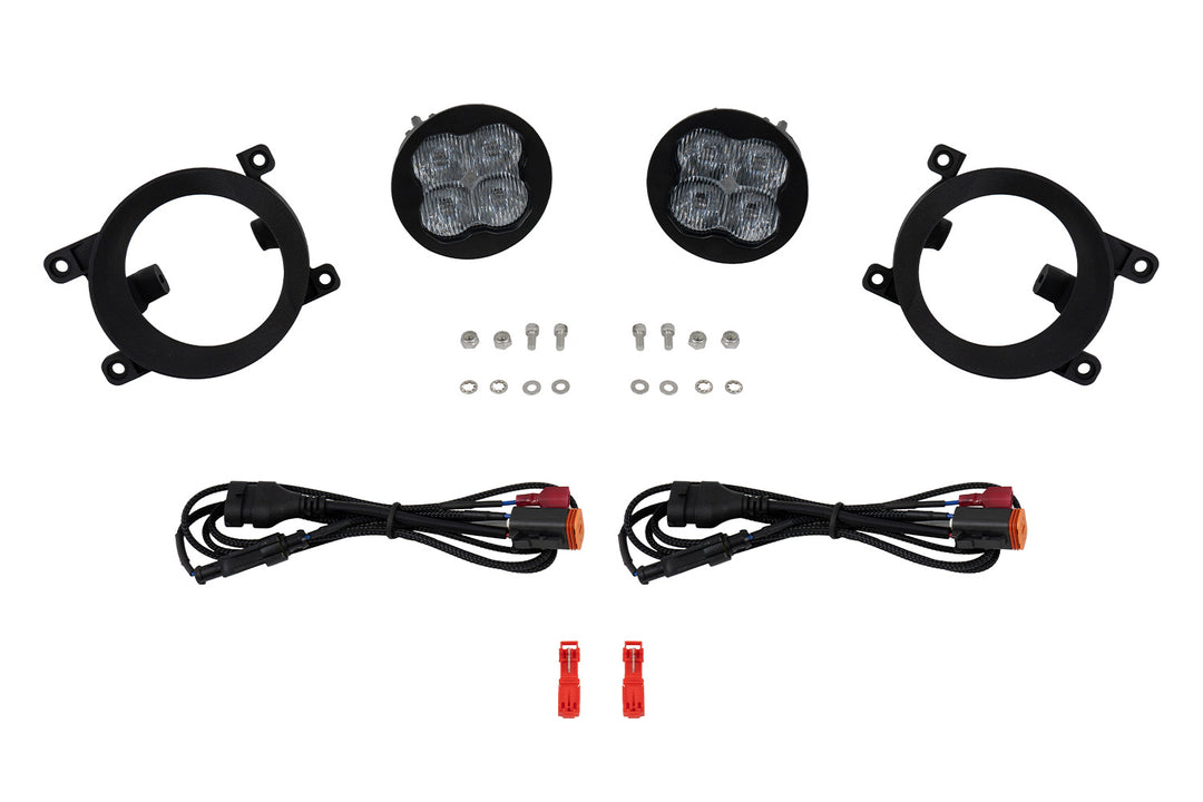 SS3 Dual Color Kit SAE Fog Foxbeam fits 2013-2015 Toyota Rav4