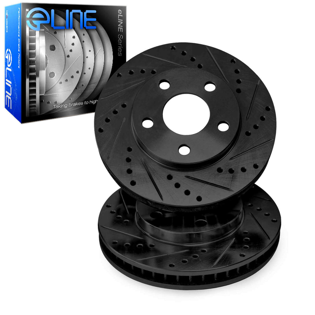 eLine Drilled & Slotted Black