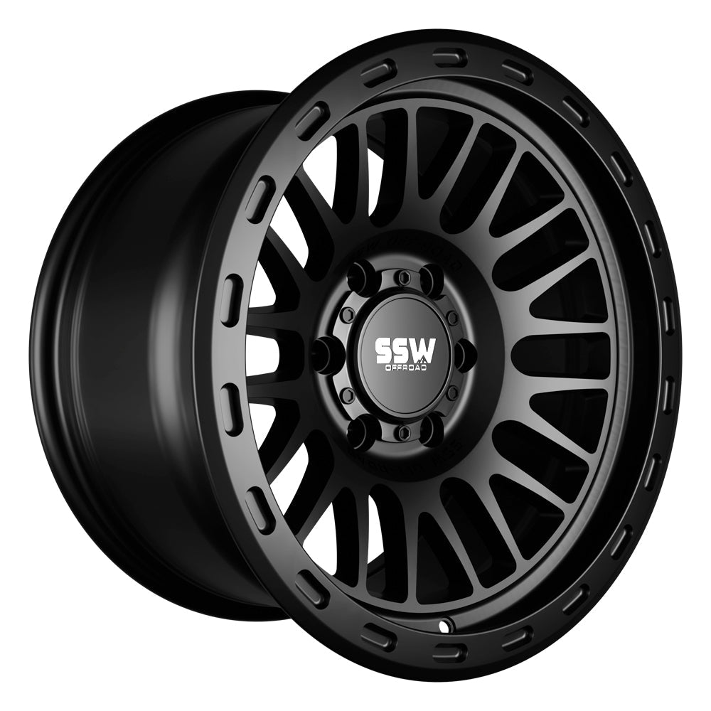 GRIFFON | MATTE BLACK | 17X9.0 | -25