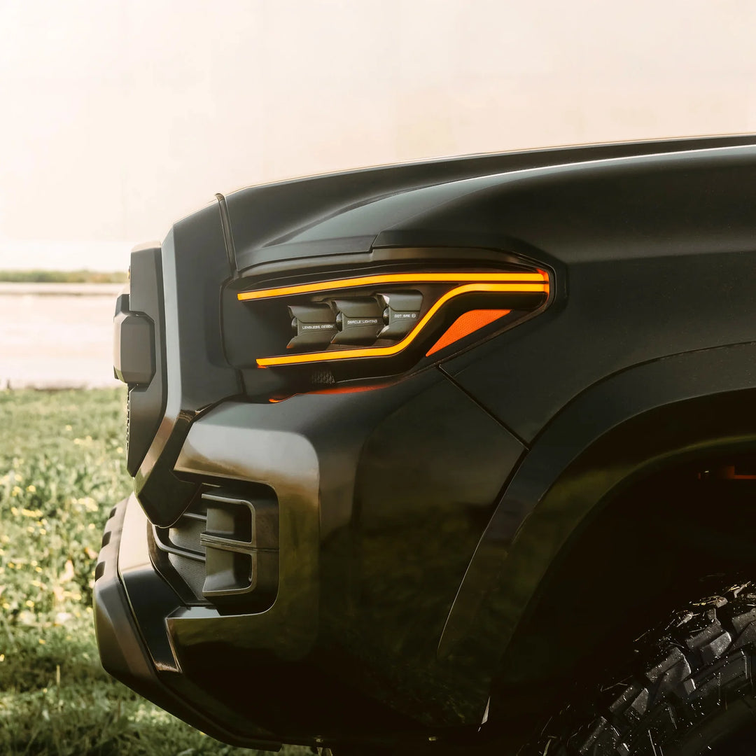 Lensless LED Headlights for 2016-2023 Toyota Tacoma