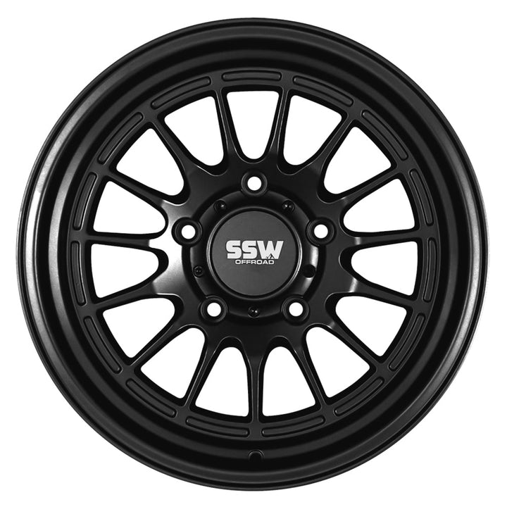 DAKAR | MATTE BLACK | 17X9.0 | +0 [5 LUG]