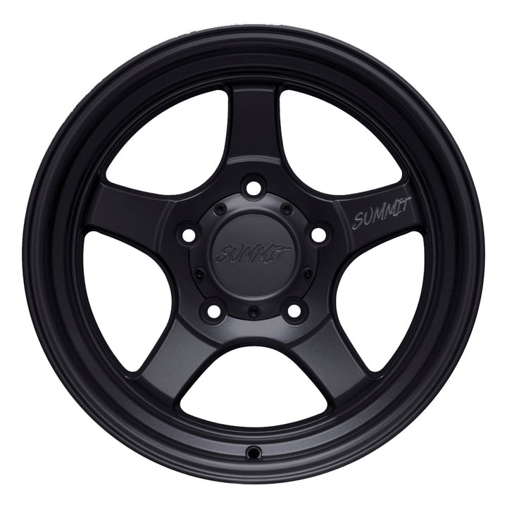 STRYKER | MATTE BLACK | 17x9.0 | +0 [5 LUG]