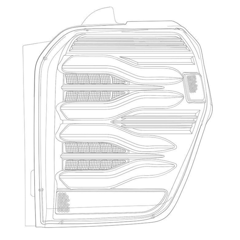 2010-2022 Toyota 4Runner PRO-Series LED Tail