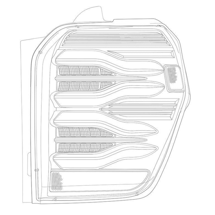 2010-2022 Toyota 4Runner PRO-Series LED Tail