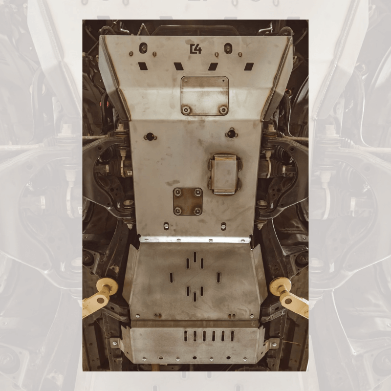 2010+ Toyota 4runner Rear Skid Plates