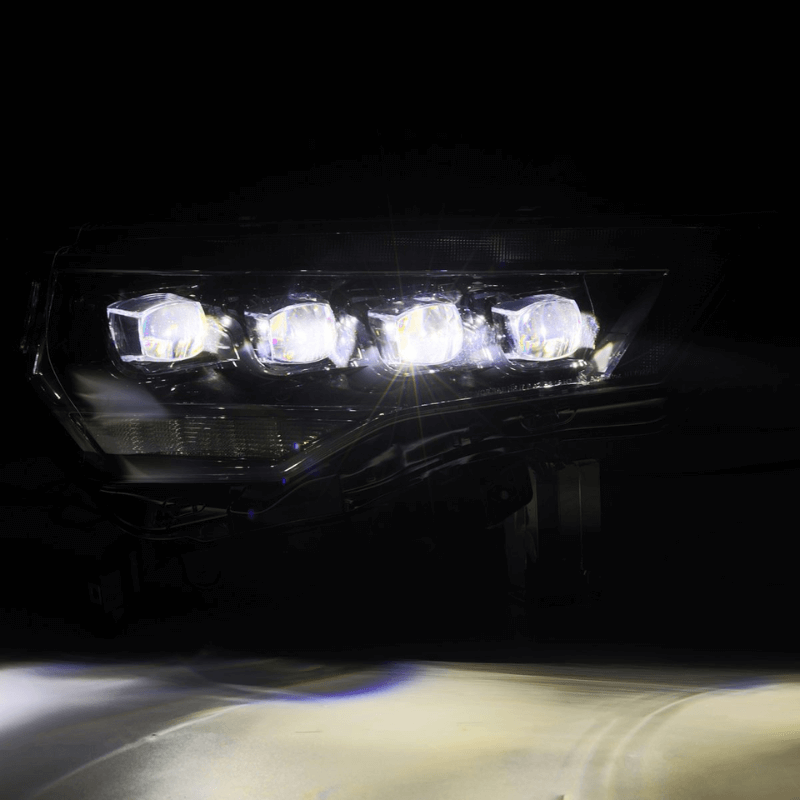 2014+ Toyota 4Runner MK2 NOVA-Series Led Projector Headlights Black | Chrome