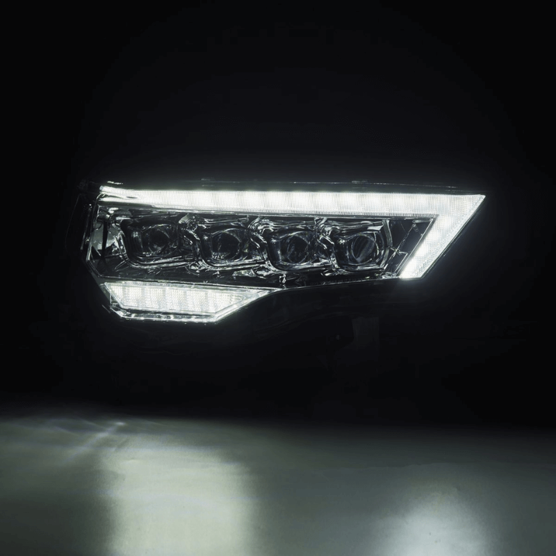 2014+ Toyota 4Runner MK2 NOVA-Series Led Projector Headlights Black | Chrome