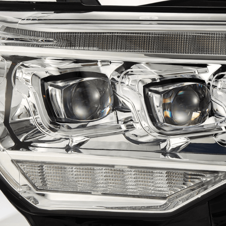 2014+ Toyota 4Runner MK2 NOVA-Series Led Projector Headlights Black | Chrome