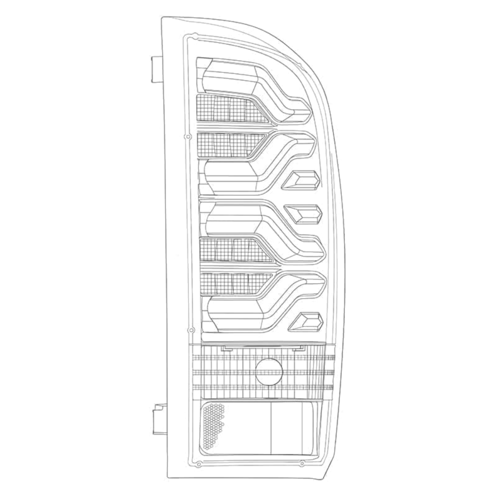 2016+ Toyota Tacoma PRO-Series LED Tail Lights