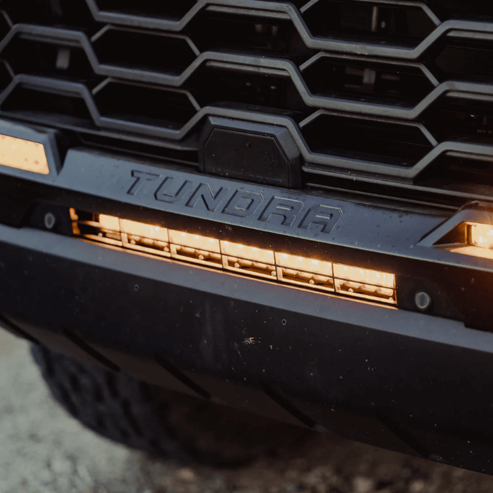 2022+ Toyota Tundra 20 LED Bumper Light Bar - Amber Lens