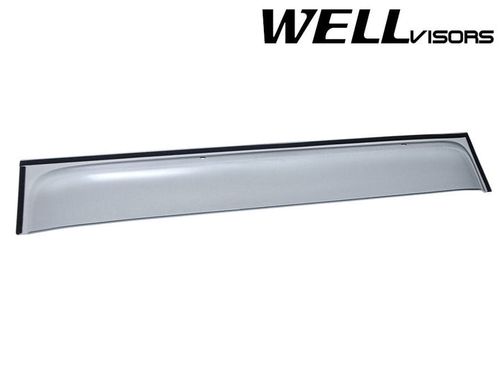 1998-2007 Toyota Land Cruiser Taped-on Window Deflectors | Premium Series