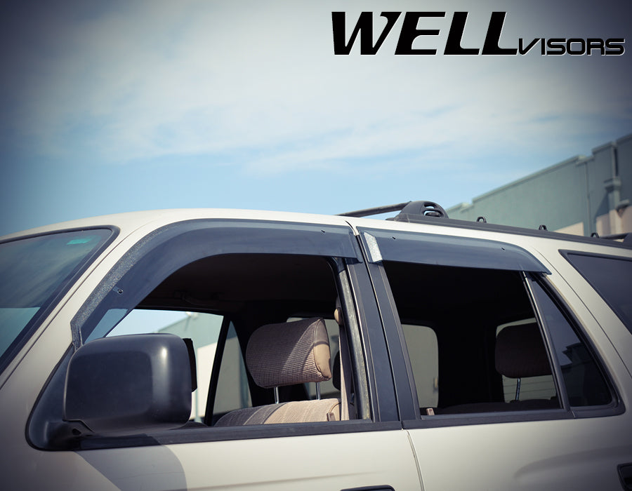 WellVisors Side Window Deflectors Toyota 4Runner 96-02