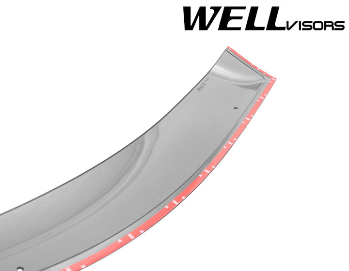 2007-2021 Toyota Tundra Double Cab Taped-on Window Deflectors | Off-Road Series | Front Only