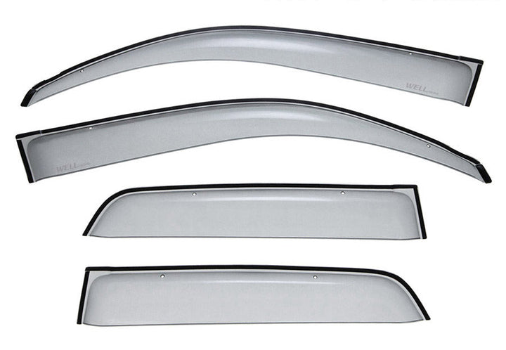 2003-2009 Toyota 4Runner Taped-on Window Deflectors | Premium Series