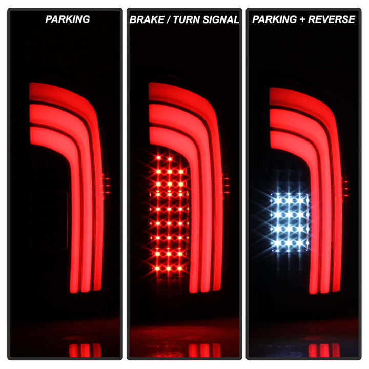2016-2023 LED Toyota Tacoma Tail Lights w/ Sequential Turn Signal Light Bar