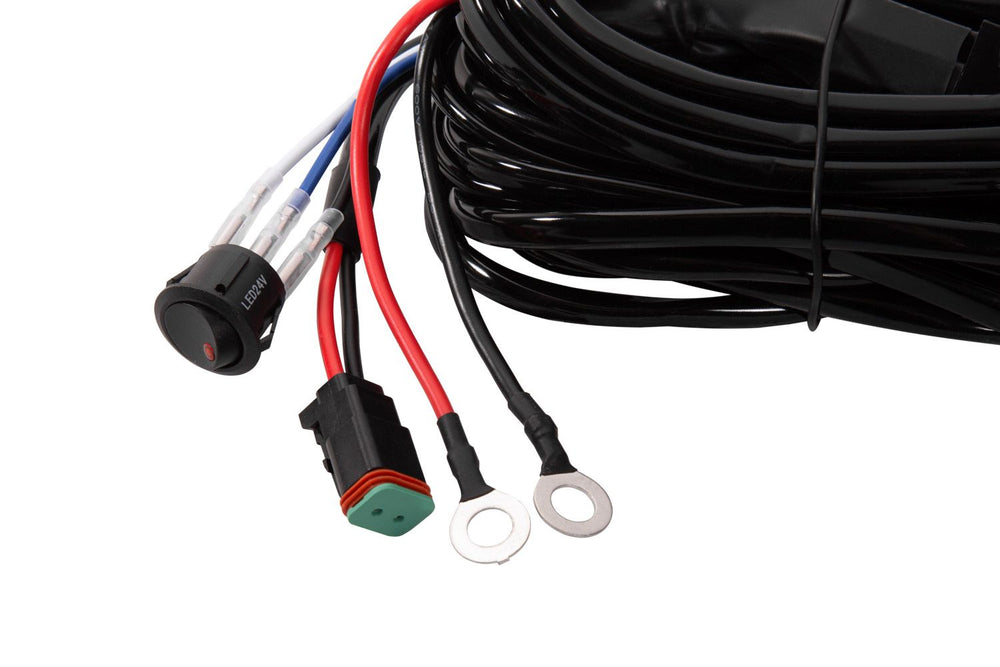 Diode Dynamics Heavy Duty Single Output 2-Pin Offroad Wiring Harness-Outdoor Recreation-Diode Dynamics-upTOP Overland