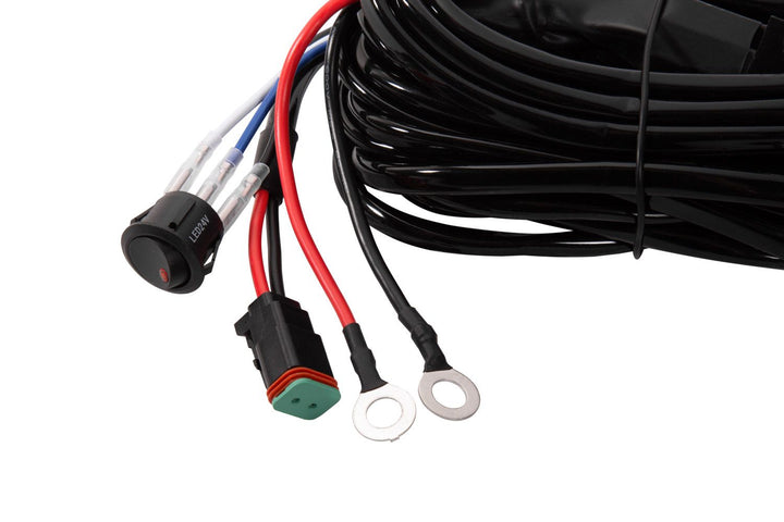 Diode Dynamics Heavy Duty Single Output 2-Pin Offroad Wiring Harness-Outdoor Recreation-Diode Dynamics-upTOP Overland