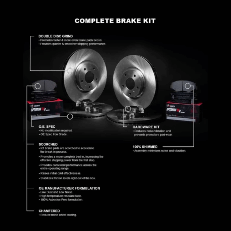 2010+ Toyota 4Runner eLINE Brake Rotor Series